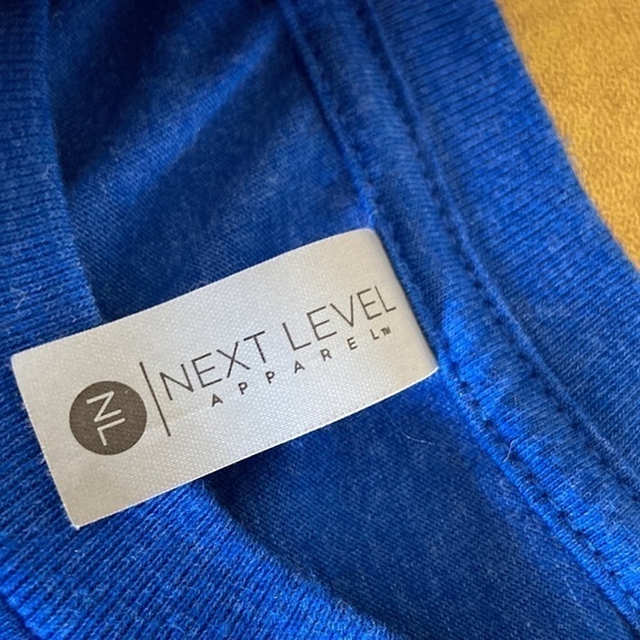 Next Level Apparel Joe Kelly Deal With It GOAT Royal Blue T-shirt XXL - Picture 6 of 10